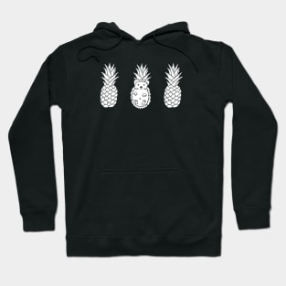 Hedgehog And Pineapples Hoodie